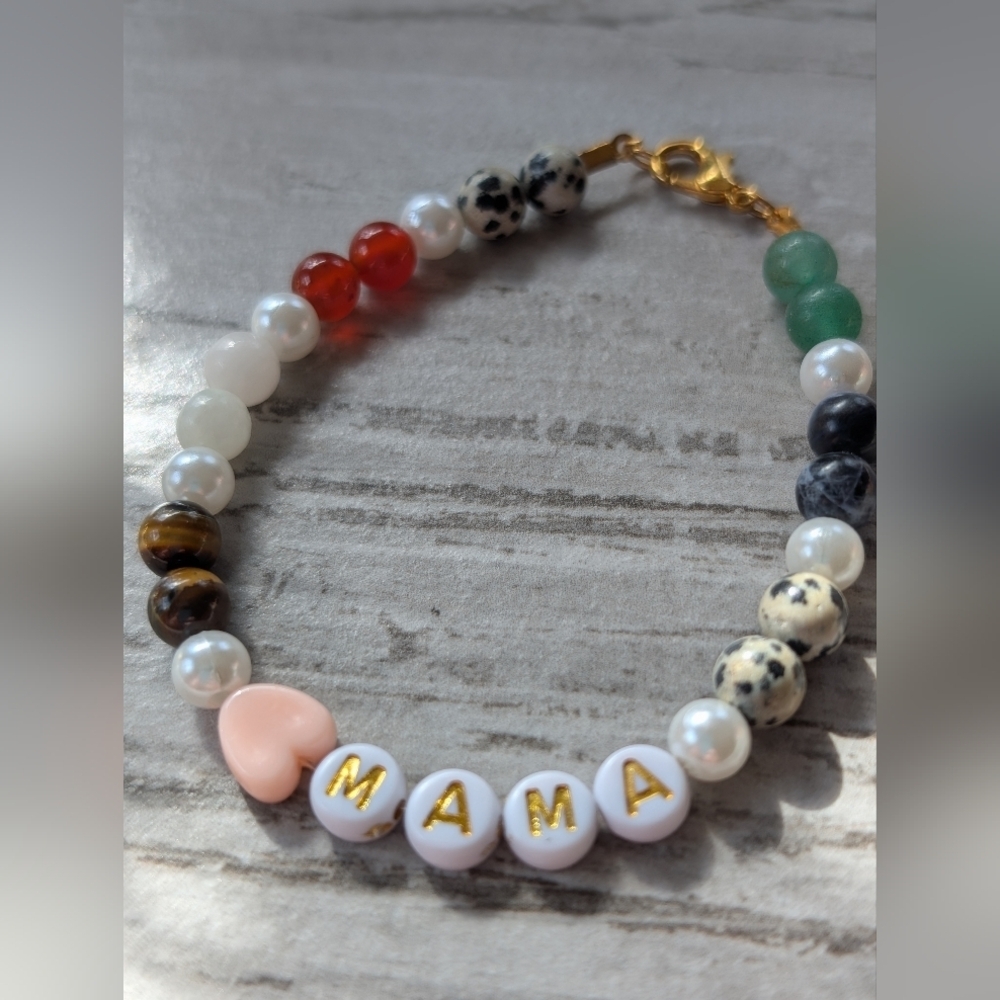 ⒽⒶⓃⒹⓂⒶⒹⒺ 🄼🄰🄼🄰 𝒏𝒂𝒕𝒖𝒓𝒂𝒍 𝒔𝒕𝒐𝒏𝒆 𝒃𝒓𝒂𝒄𝒆𝒍𝒆𝒕 - Picture 2 of 3